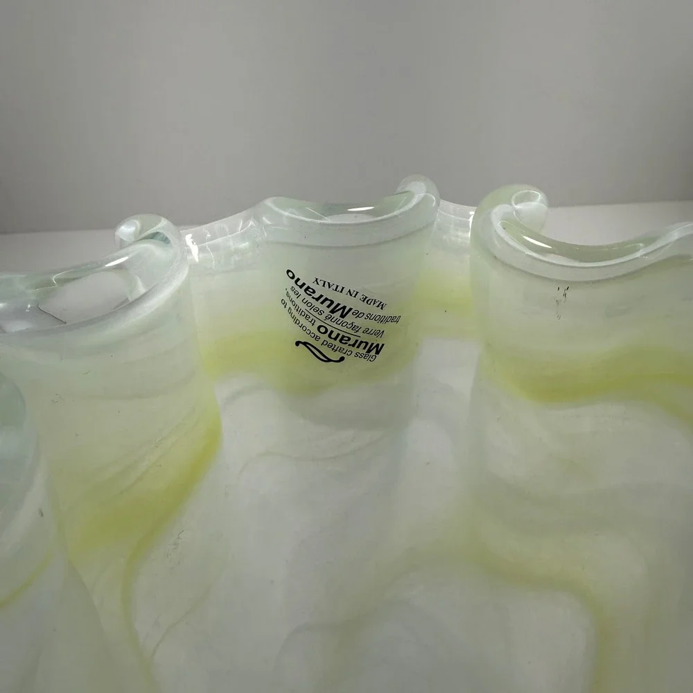 Murano Art Glass Vase 12